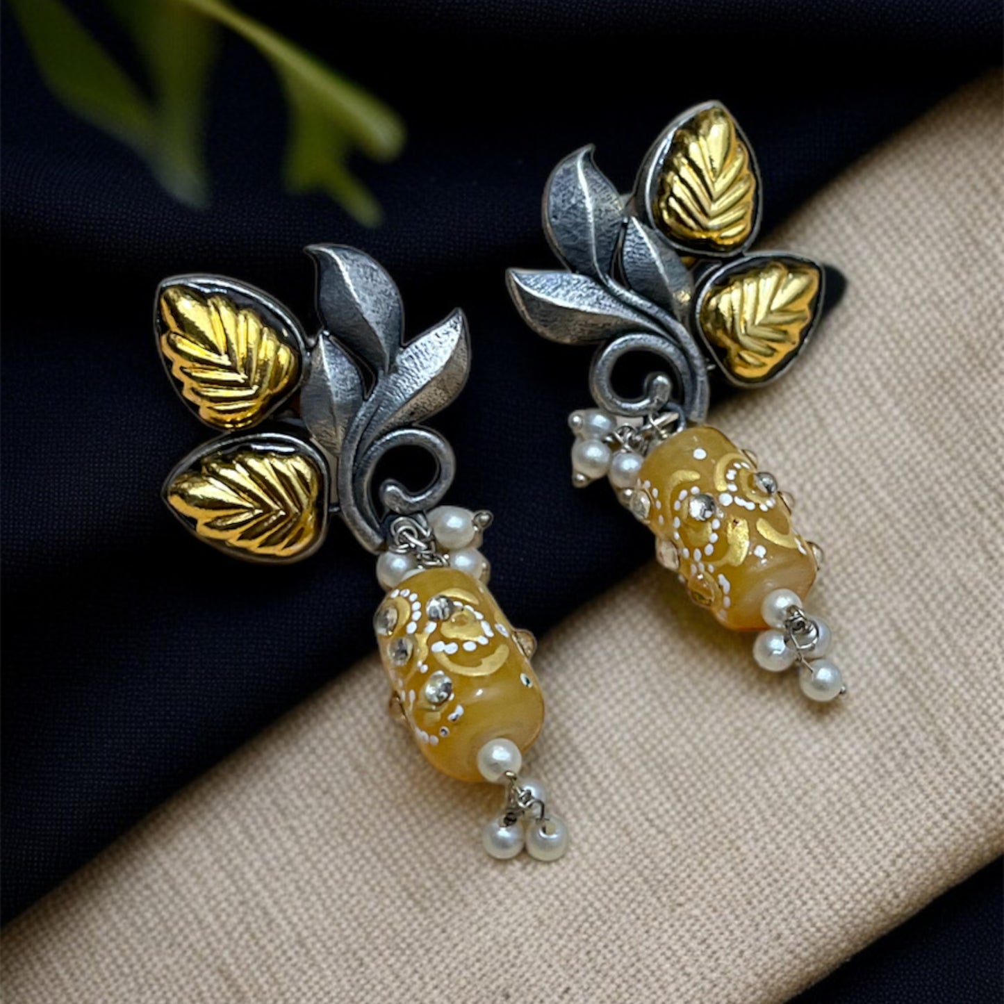 Taapsee Handprint Drop Earring