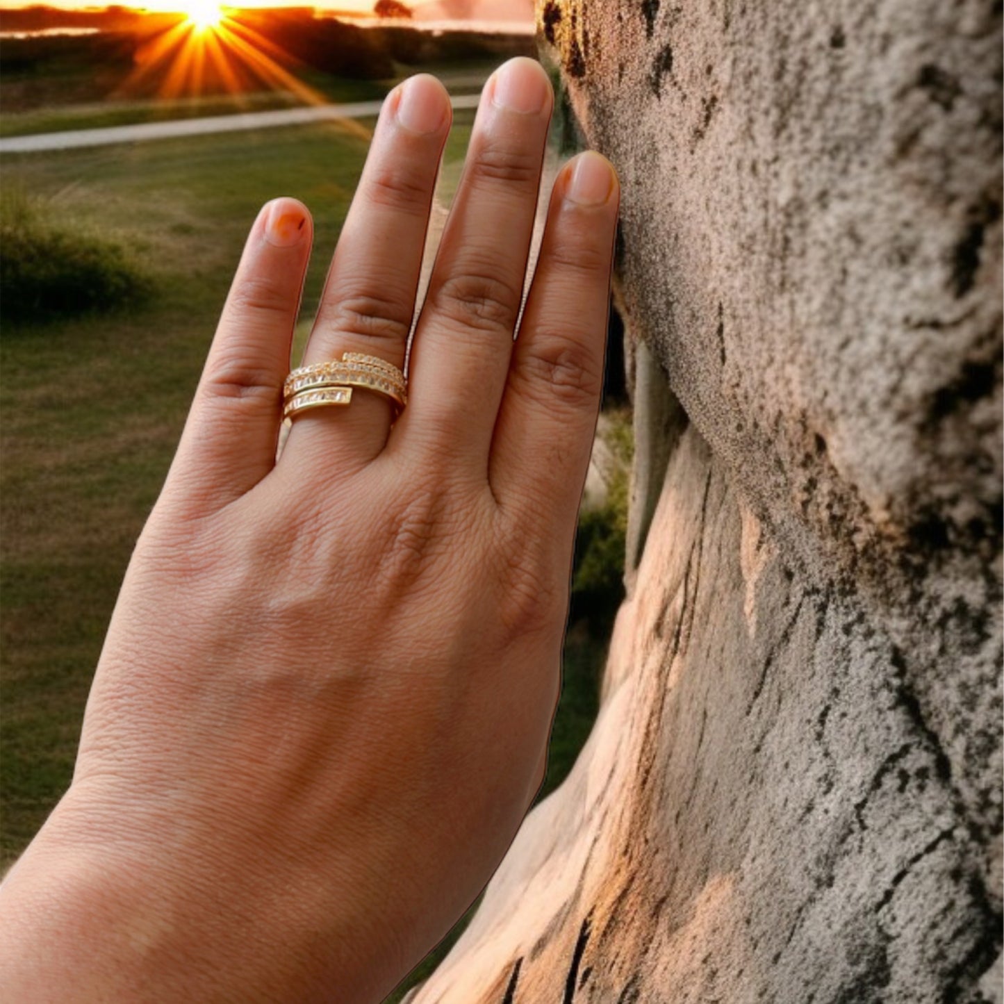 3 Layer Finger Ring
