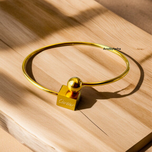 Gold Brand Inspired Bracelet