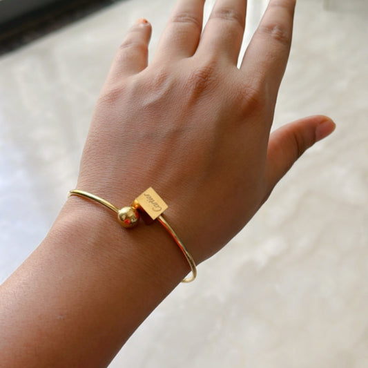 Gold Brand Inspired Bracelet