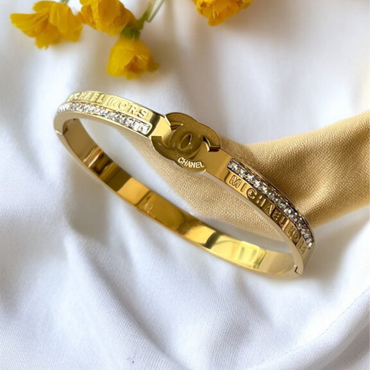 Brand Inspired Bangle Bracelet