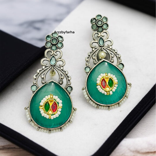 Monalisa Stone Drop Earrings