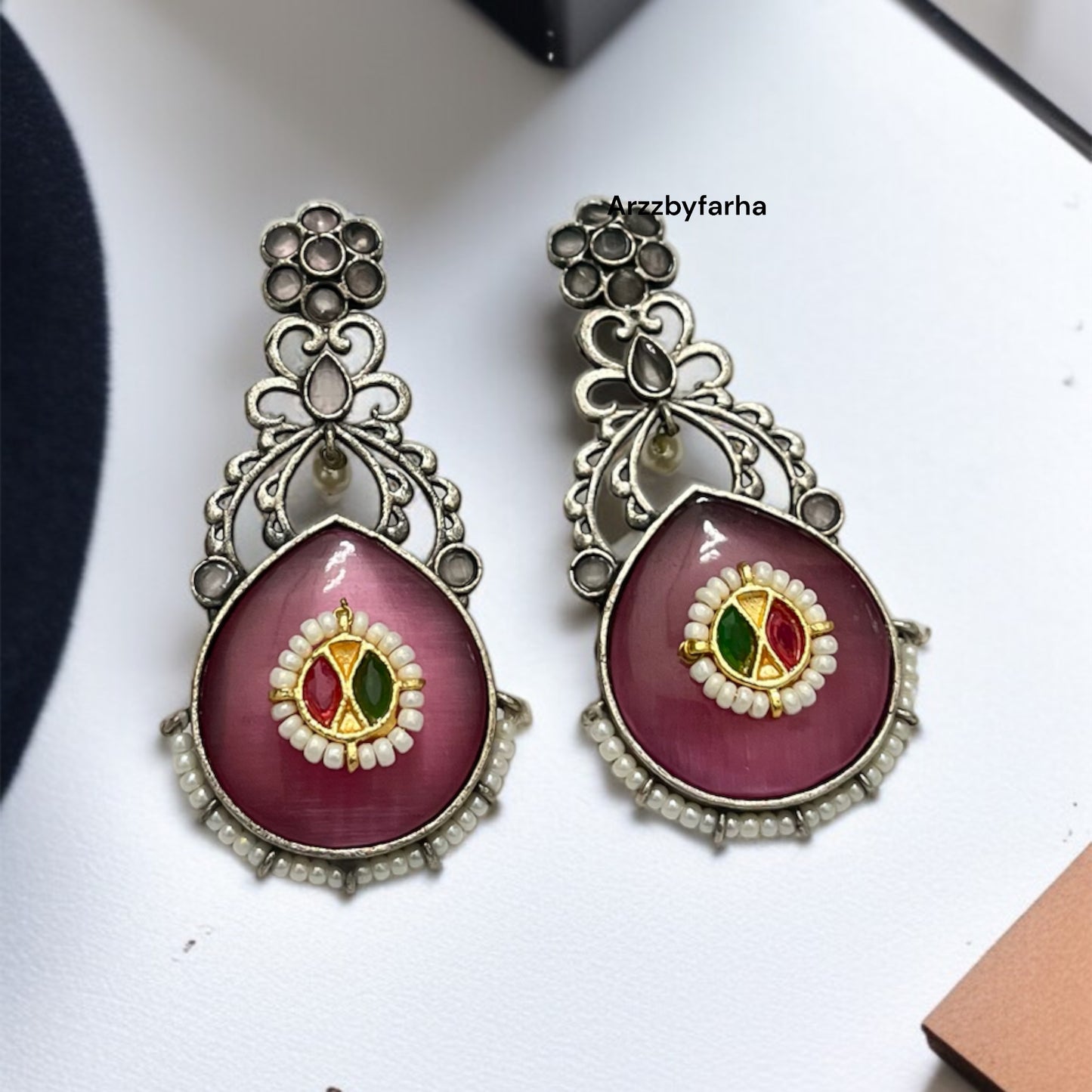 Monalisa Stone Drop Earrings