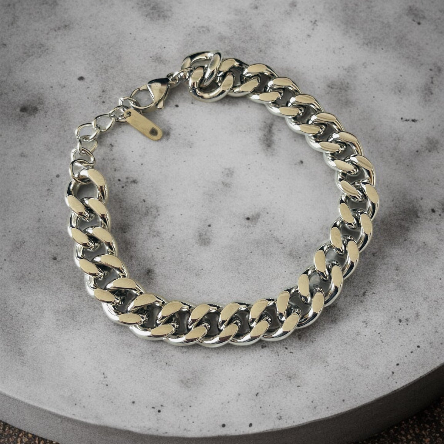 Luxe Silver Men's Bracelet