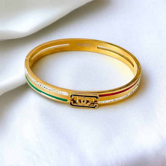 Brand Inspired Bangle Bracelet