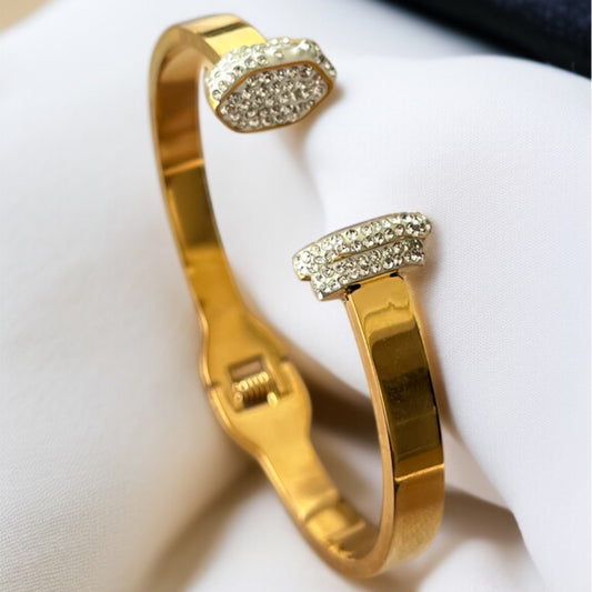 18k Gold PVD Diamante Bracelet