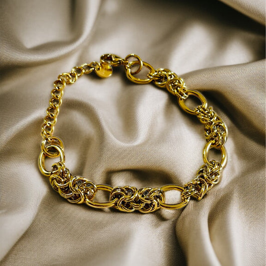 18K Gold Plating Chain Bracelet