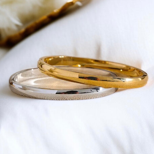 18K Gold Plating Bangle Bracelet