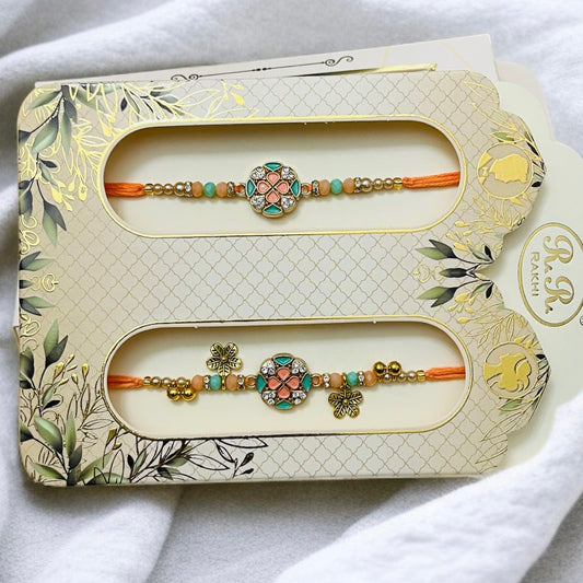 Beads And AD Bhaiya Bhabhi Rakhi