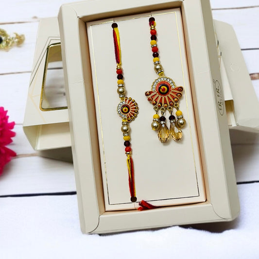 AD & Beads Bhaiya Bhabhi Rakhi