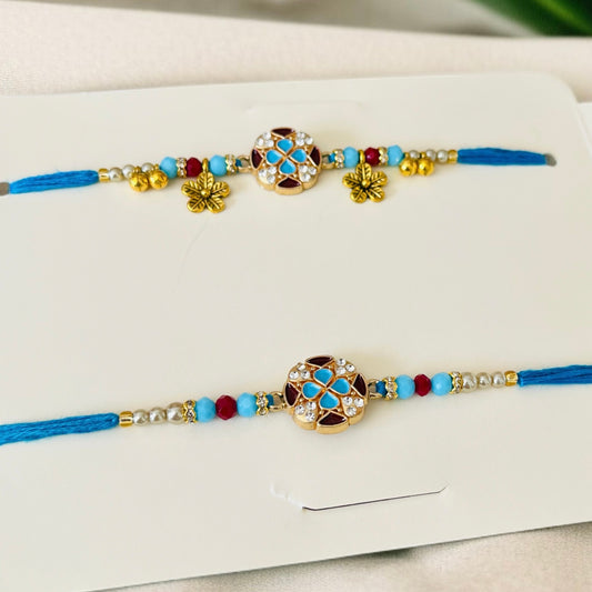 Beads And AD Bhaiya Bhabhi Rakhi