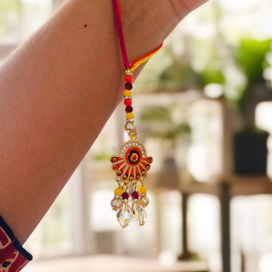AD & Beads Bhaiya Bhabhi Rakhi