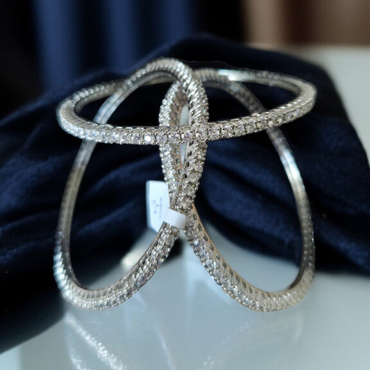 Set of 4 AD Sleek Bangles