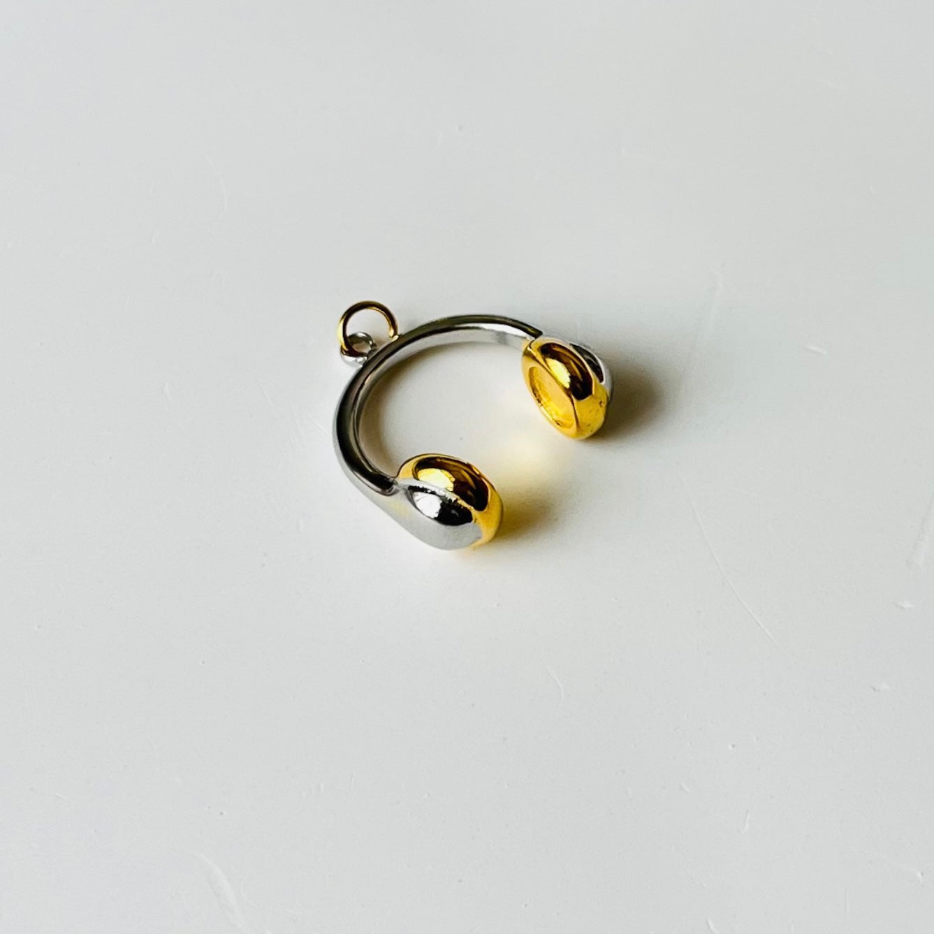 Dual Tone Head Phone Charm Only