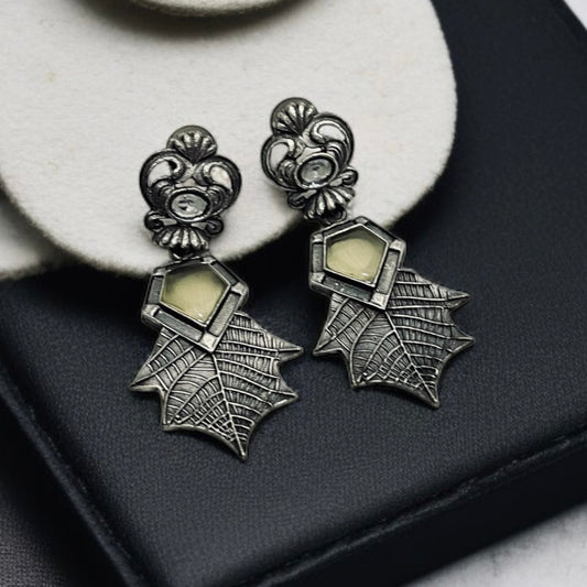 Leaf Small Drop Earrings