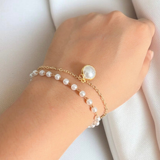 Pearl Chain Bracelet