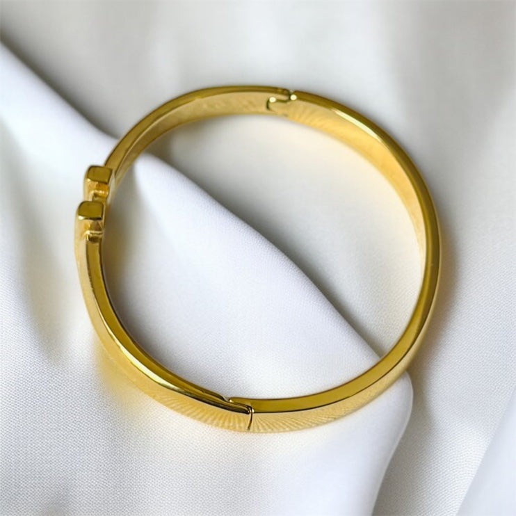 AD Solid Gold Bracelet