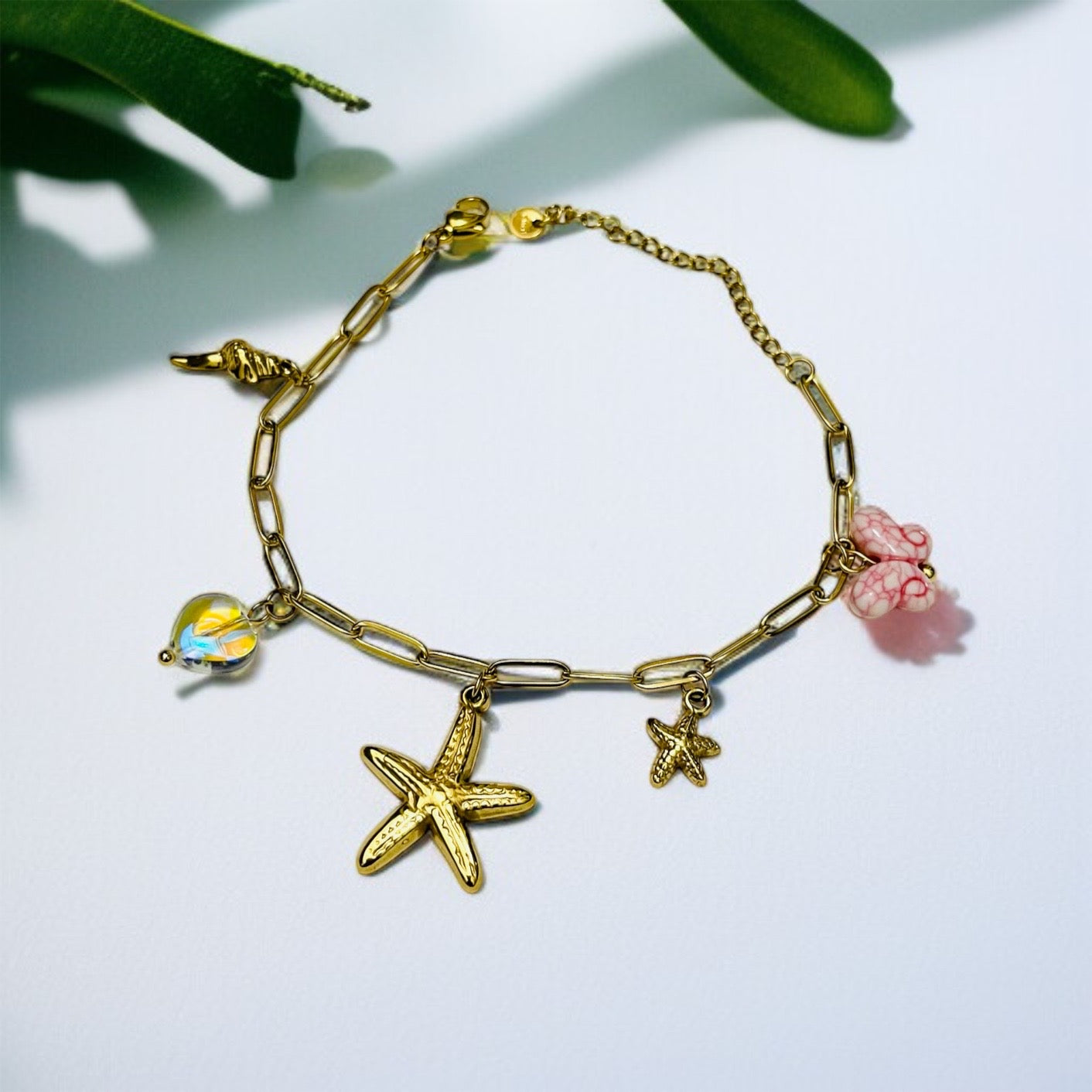 Star Butterfly Charms Chain Bracelet