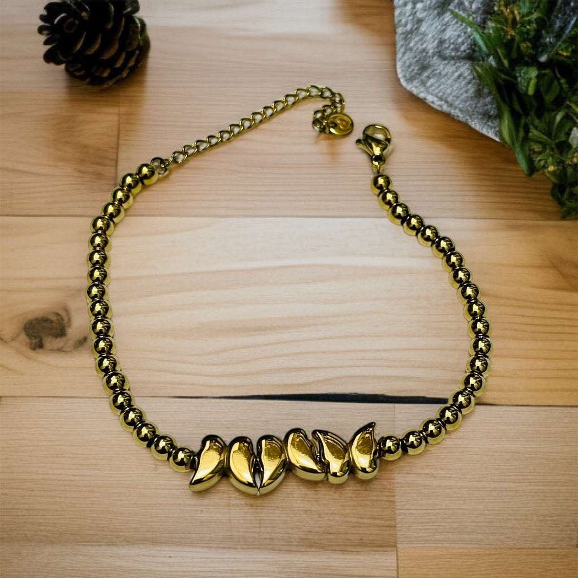Gold Butterfly Chain Bracelet