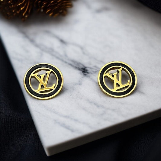 Brand Inspired MOP Studs Earrings