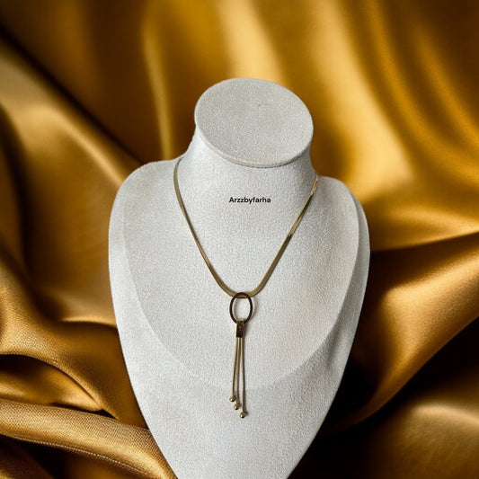 Gold Hanging Pendant Chain