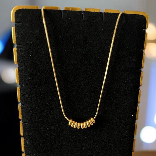 Gold Small Rings Chain