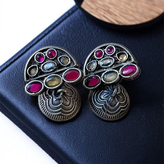 Brass Small Jhumkas Earring