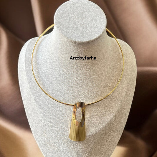 Antitarnish Statement Hasli Necklace