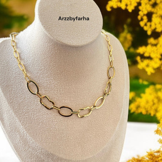 Tara & Ayesha Gold Necklace