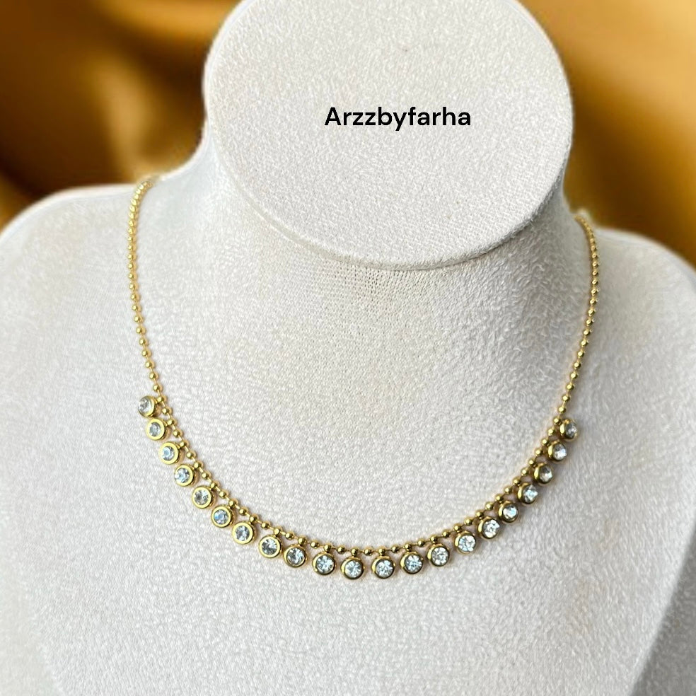 Dainty Pendant Chain Necklace