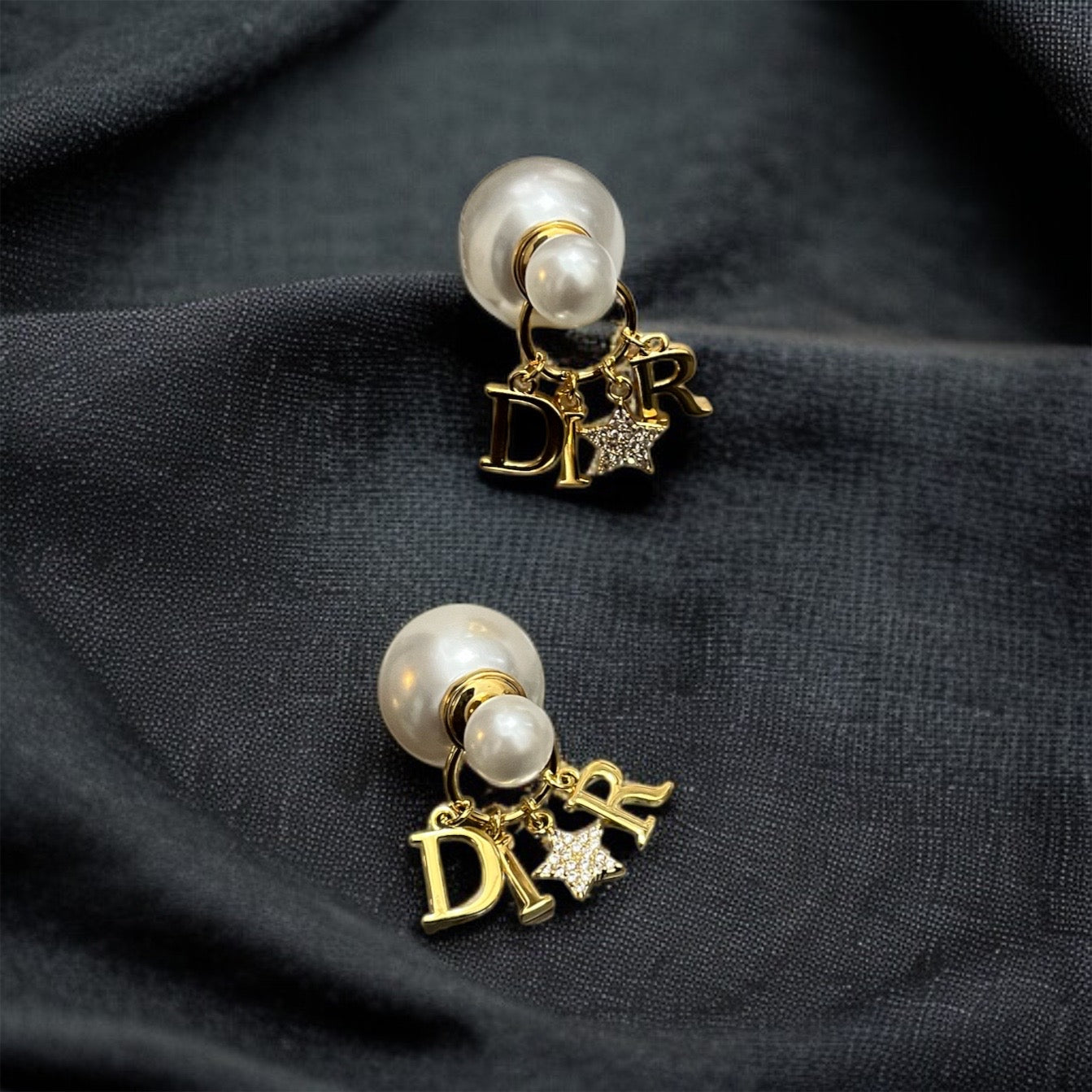 Brand Inspired Pearl Earrings