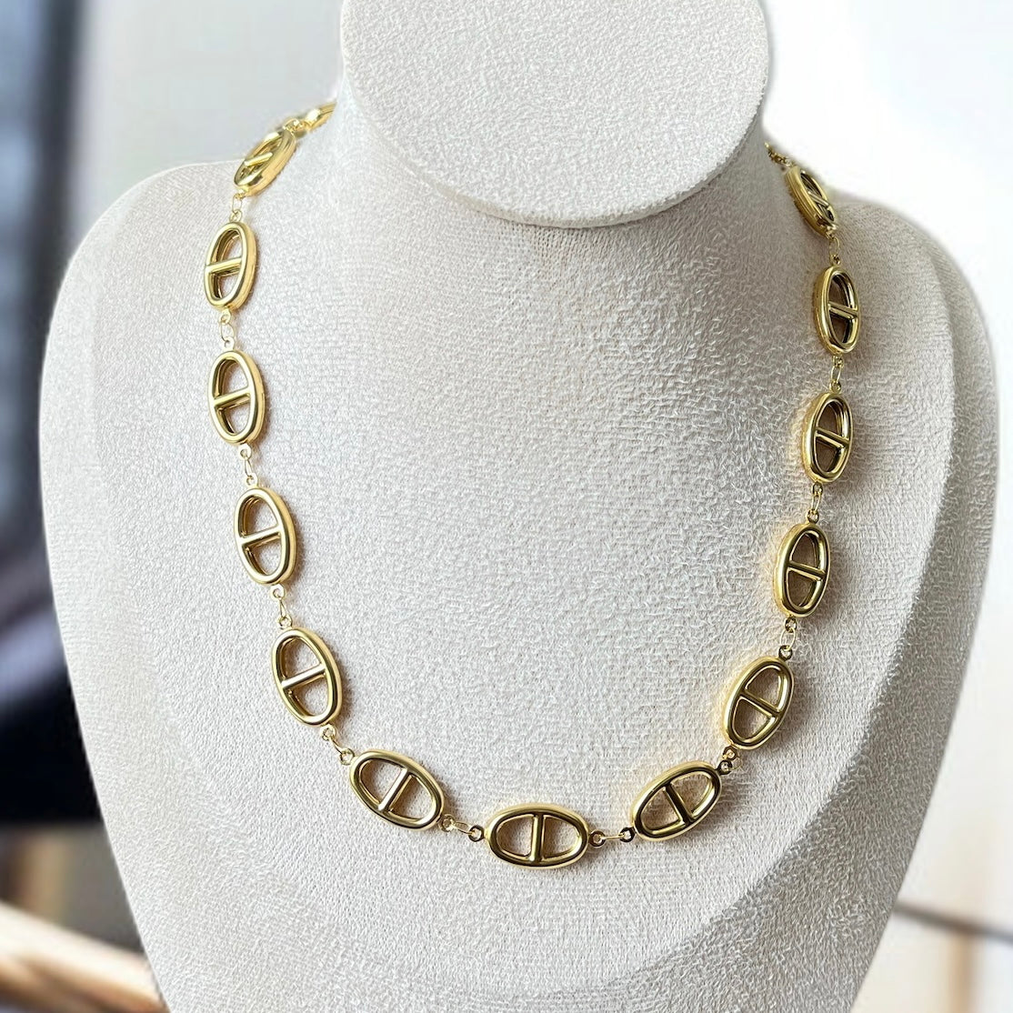 Celeb Inspired Gold Necklace