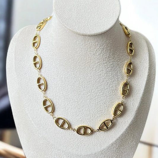 Celeb Inspired Gold Necklace