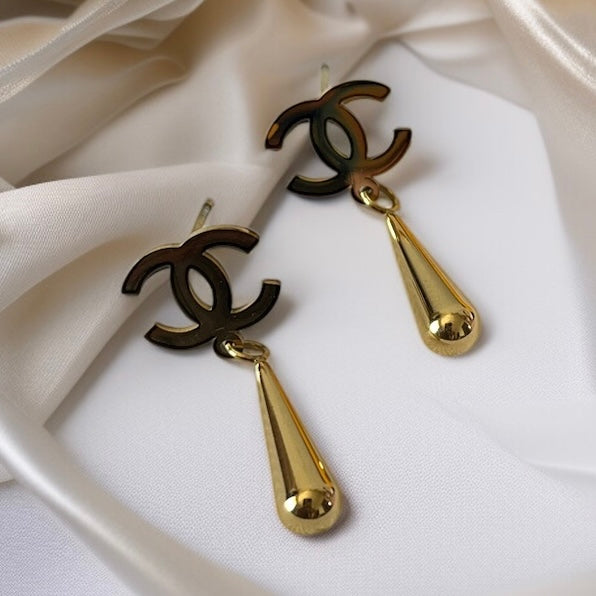 Brand Inspired Drop Earrings