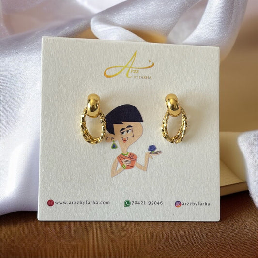 Gold Drop Earrings