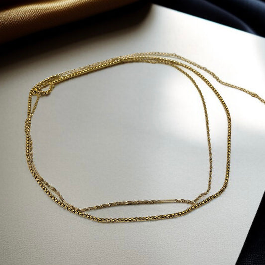Double Chain Waist Chain