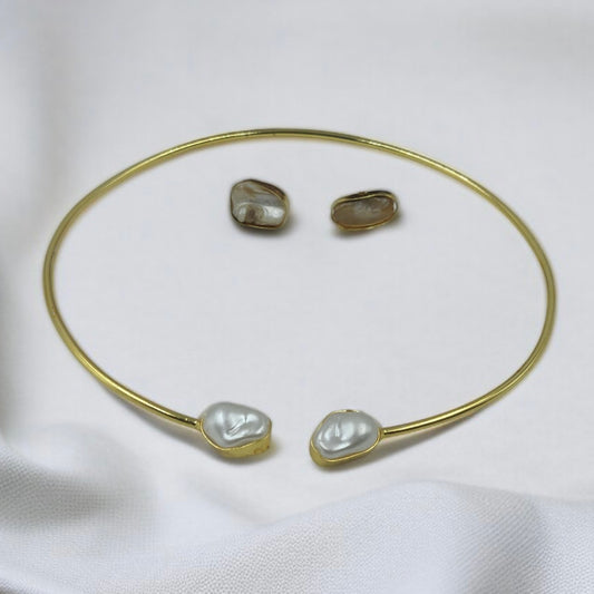 MOP Hasli Necklace Set