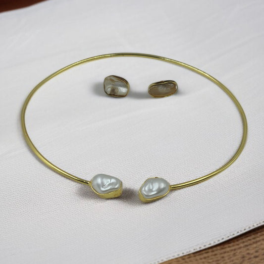 MOP Hasli Necklace Set