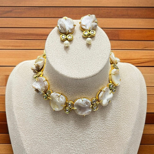 MOP Necklace Set