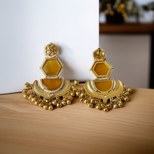 Designer Ghungroo Danglers Earrings