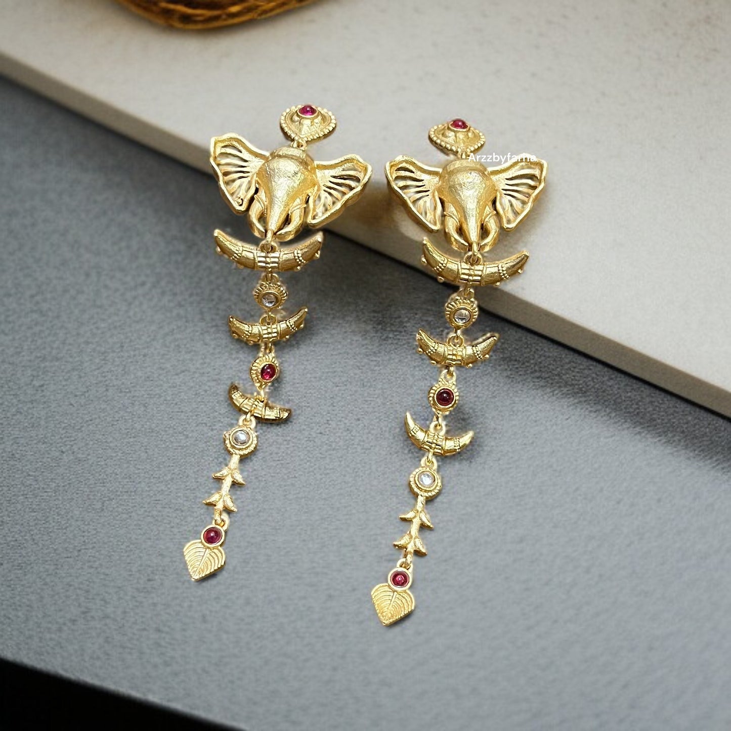 Elephant Drop Earrings