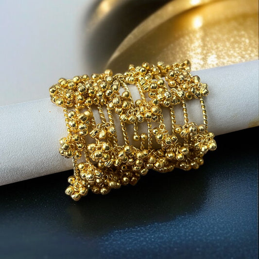 Set of 6 Eight Ghungroos Bangles