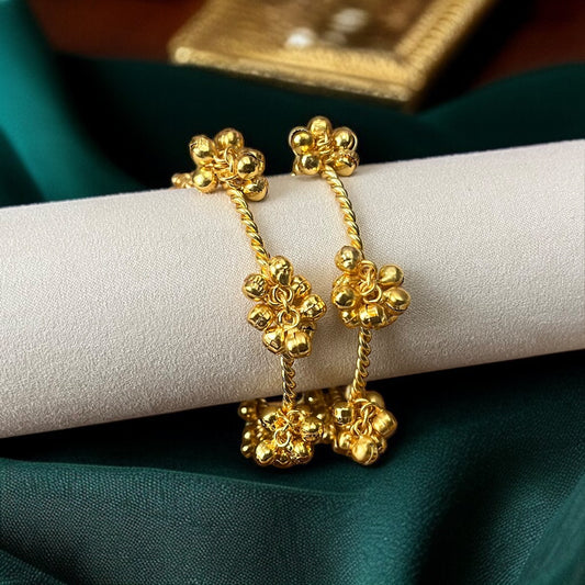 Set of 2 Eight Ghungroos Bangles