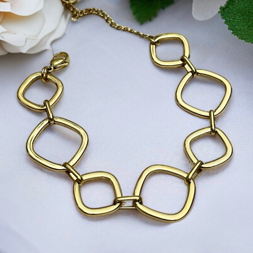 Gold Chain Bracelet