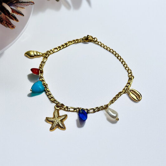 Star Charms Chain Bracelet