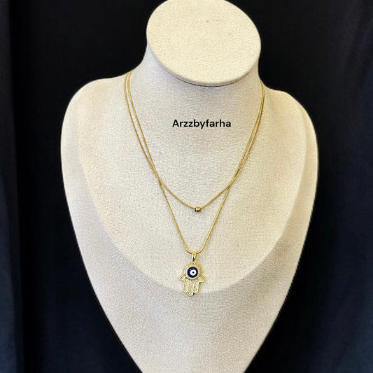 Evil Eye Chain Necklace
