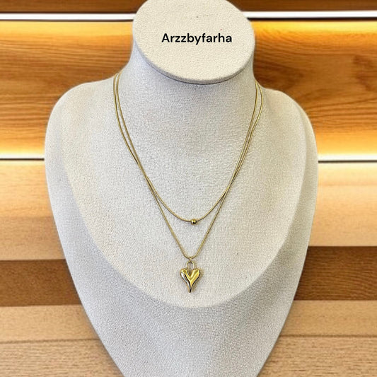 Double Layer Chain Necklace