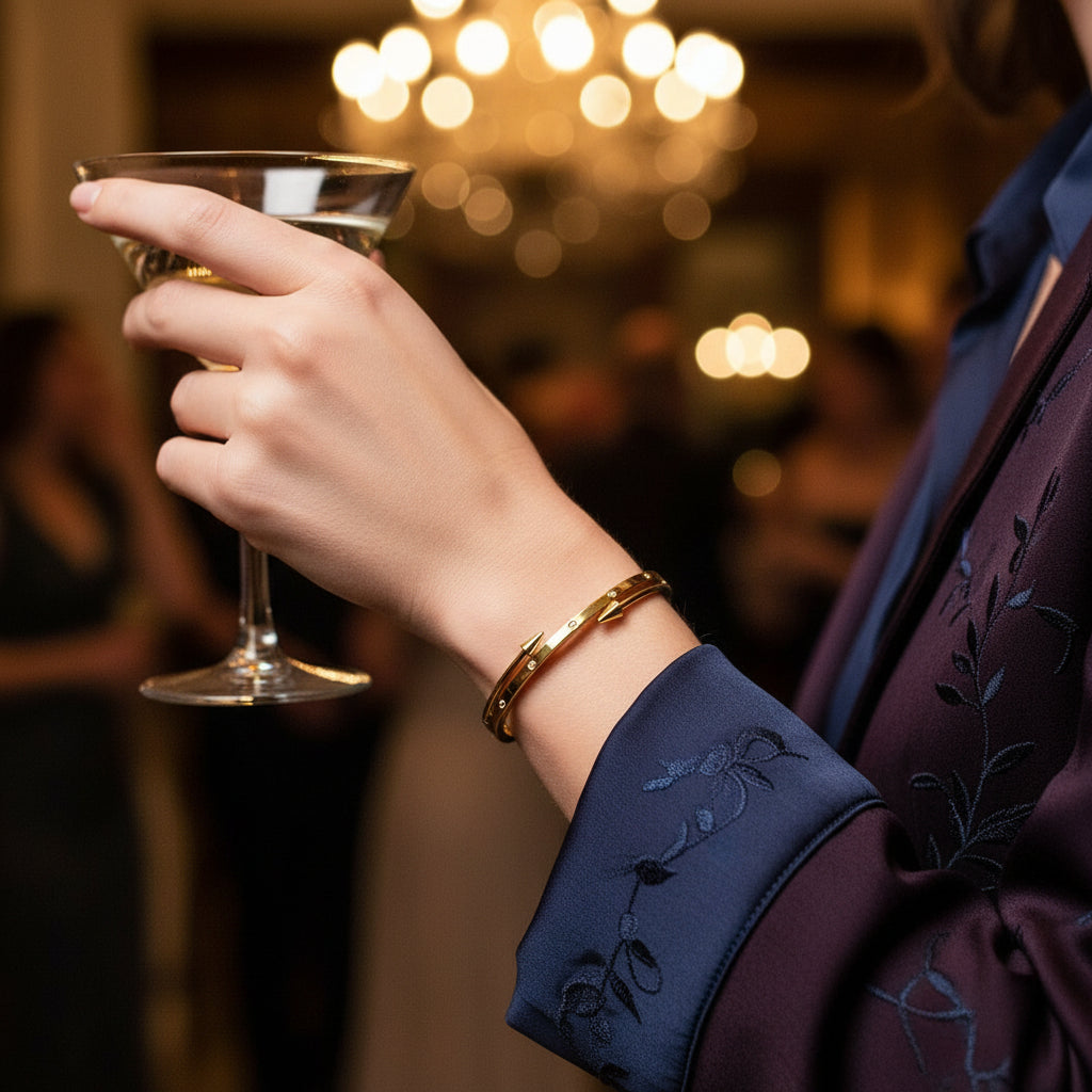 Brand Inspired Cuff Bracelet