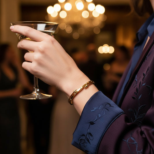 Brand Inspired Cuff Bracelet