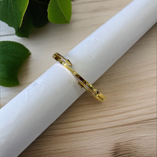 Brand Inspired Cuff Bracelet